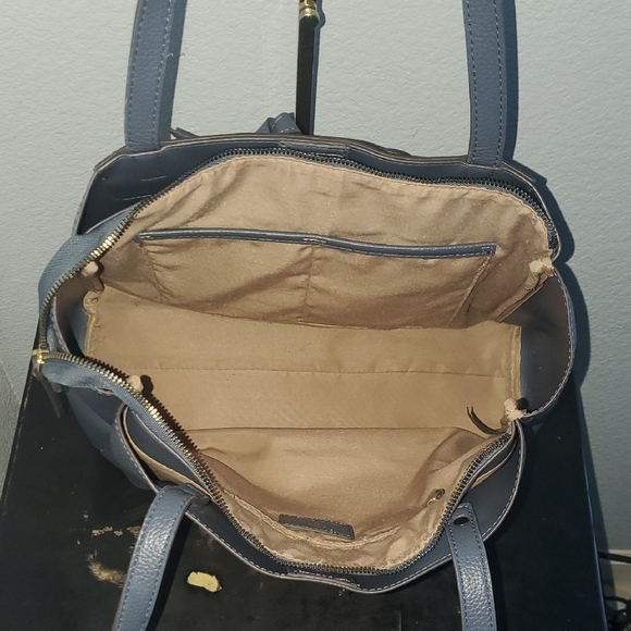 Nanette Lepore Slate Blue Tote Bag - Picture 6 of 13